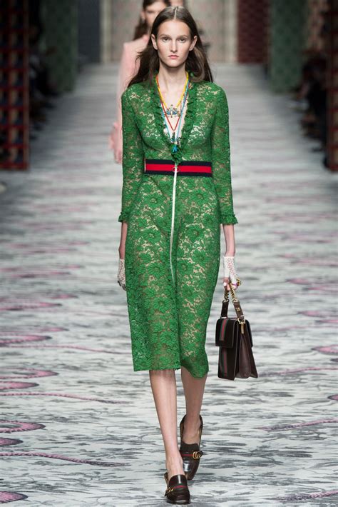 gucci fashion show dresses